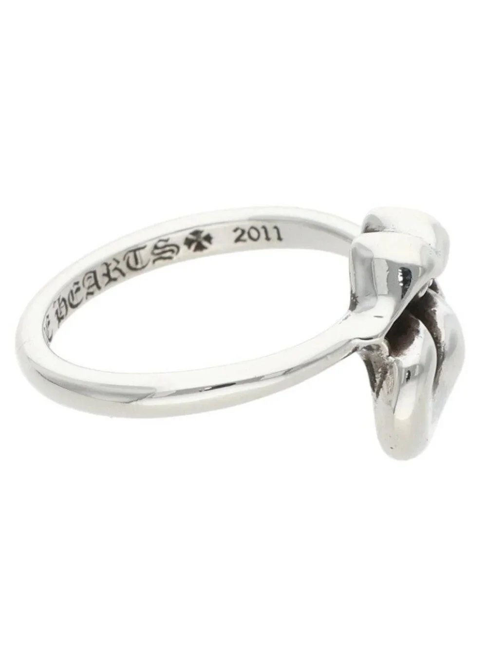 Chrome Hearts Bubblgm LT Bubble Gum Lip and Tan Silver Ring